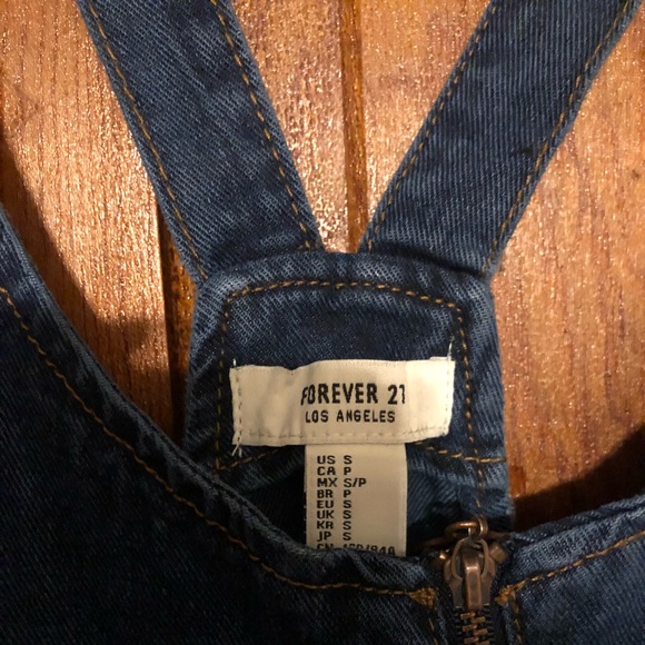 Jean over all dress - Picture 2 of 2